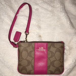 Coach wristlet/wallet